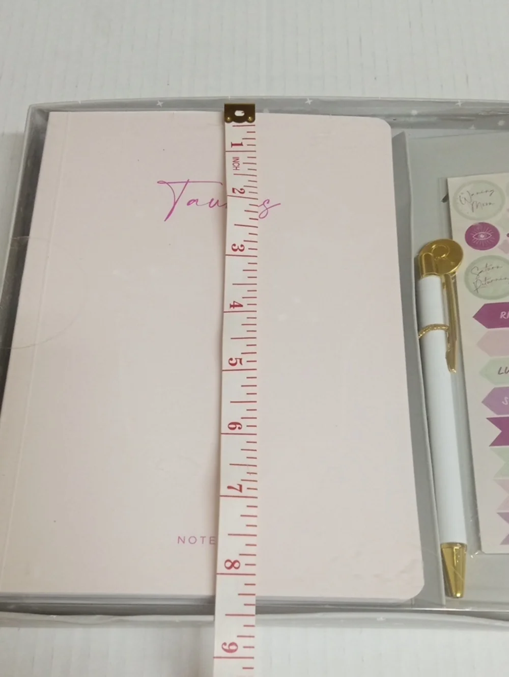 Taurus Zodiac Notebook Astrology Casebound Flex NEW IN BOX Flaw Box Damaged